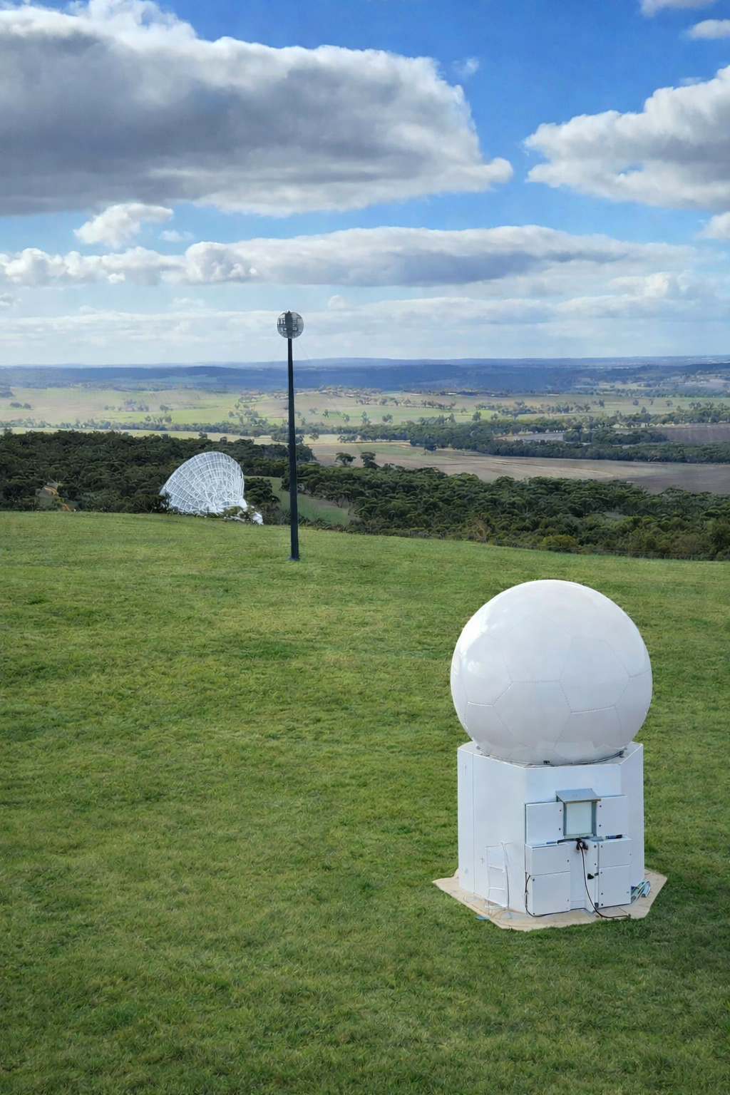 On May 24th, the precision calibration transponder designed, built and installed by C-CORE received the first overpass signal from the ESA’s Biomass satellite.